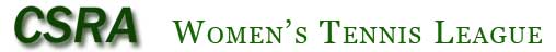 CSRA Women's Tennis League